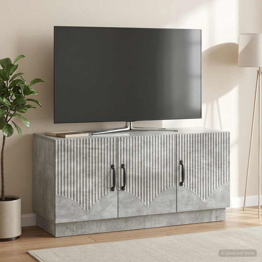 895408_1.jpg vidaXL TV skrinka Betónovo sivá 99 x 34,5 x 47 cm Kompozitné drevo – Obrázok 1