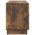 vidaXL TV skrinka Dymový dub 99 x 34,5 x 47 cm Kompozitné drevo – Obrázok 7