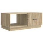 vidaXL Konferenčný stolík Dub sonoma 90 x 50 x 37 cm Kompozitné drevo – Obrázok 2