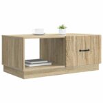 vidaXL Konferenčný stolík Dub sonoma 90 x 50 x 37 cm Kompozitné drevo – Obrázok 3