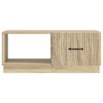 vidaXL Konferenčný stolík Dub sonoma 90 x 50 x 37 cm Kompozitné drevo – Obrázok 5