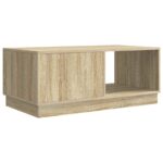 vidaXL Konferenčný stolík Dub sonoma 90 x 50 x 37 cm Kompozitné drevo – Obrázok 7