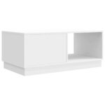 vidaXL Konferenčný stolík Biela s vysokým leskom 90 x 50 x 37 cm – Obrázok 7