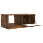 vidaXL Konferenčný stolík Dymový dub 90 x 50 x 37 cm Kompozitné drevo – Obrázok 4