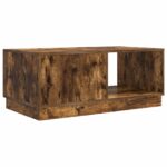 vidaXL Konferenčný stolík Dymový dub 90 x 50 x 37 cm Kompozitné drevo – Obrázok 7