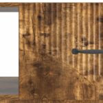 vidaXL Konferenčný stolík Dymový dub 90 x 50 x 37 cm Kompozitné drevo – Obrázok 9