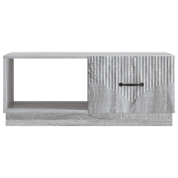 vidaXL Konferenčný stolík Sivá sonoma 90 x 50 x 37 cm Kompozitné drevo – Obrázok 5