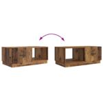 vidaXL Konferenčný stolík Staré drevo 90 x 50 x 37 cm Kompozitné drevo – Obrázok 10