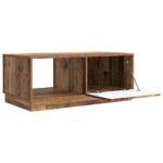vidaXL Konferenčný stolík Staré drevo 90 x 50 x 37 cm Kompozitné drevo – Obrázok 4