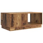 vidaXL Konferenčný stolík Staré drevo 90 x 50 x 37 cm Kompozitné drevo – Obrázok 7