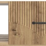 vidaXL Konferenčný stolík Dub artisan 90 x 50 x 37 cm Kompozitné drevo – Obrázok 9