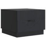 vidaXL Konferenčný stolík Čierna 49 x 50 x 37 cm Kompozitné drevo – Obrázok 2