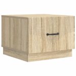 vidaXL Konferenčný stolík Dub sonoma 49 x 50 x 37 cm Kompozitné drevo – Obrázok 2