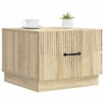 vidaXL Konferenčný stolík Dub sonoma 49 x 50 x 37 cm Kompozitné drevo – Obrázok 3