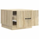 vidaXL Konferenčný stolík Dub sonoma 49 x 50 x 37 cm Kompozitné drevo – Obrázok 4
