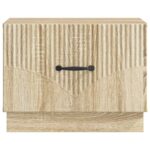 vidaXL Konferenčný stolík Dub sonoma 49 x 50 x 37 cm Kompozitné drevo – Obrázok 5