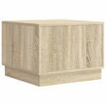 vidaXL Konferenčný stolík Dub sonoma 49 x 50 x 37 cm Kompozitné drevo – Obrázok 7