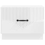 vidaXL Konferenčný stolík Biela s vysokým leskom 49 x 50 x 37 cm – Obrázok 5