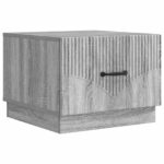 vidaXL Konferenčný stolík Sivá sonoma 49 x 50 x 37 cm Kompozitné drevo – Obrázok 2