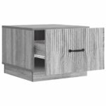 vidaXL Konferenčný stolík Sivá sonoma 49 x 50 x 37 cm Kompozitné drevo – Obrázok 4