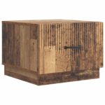 vidaXL Konferenčný stolík Staré drevo 49 x 50 x 37 cm Kompozitné drevo – Obrázok 2