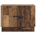 vidaXL Konferenčný stolík Staré drevo 49 x 50 x 37 cm Kompozitné drevo – Obrázok 5