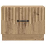 vidaXL Konferenčný stolík Dub artisan 49 x 50 x 37 cm Kompozitné drevo – Obrázok 4
