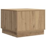 vidaXL Konferenčný stolík Dub artisan 49 x 50 x 37 cm Kompozitné drevo – Obrázok 6