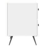 vidaXL Nočný stolík Biela s vysokým leskom 43 x 34,5 x 47,5 cm – Obrázok 5