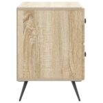 vidaXL Nočný stolík Dub sonoma 62 x 34,5 x 47,5 cm Kompozitné drevo – Obrázok 5