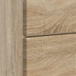vidaXL Nočný stolík Dub sonoma 62 x 34,5 x 47,5 cm Kompozitné drevo – Obrázok 7