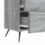 vidaXL Nočný stolík Sivá sonoma 62 x 34,5 x 47,5 cm Kompozitné drevo – Obrázok 8