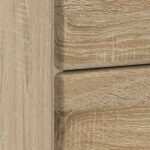 vidaXL Nočný stolík Dub sonoma 43 x 41 x 66,5 cm Kompozitné drevo – Obrázok 7