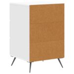 vidaXL Nočný stolík Biela s vysokým leskom 43 x 41 x 66,5 cm – Obrázok 6