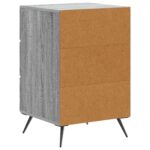 vidaXL Nočný stolík Sivá sonoma 43 x 41 x 66,5 cm Kompozitné drevo – Obrázok 6