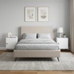 vidaXL Nočný stolík 2 pcs Biela 43 x 34,5 x 50 cm Kompozitné drevo – Obrázok 12