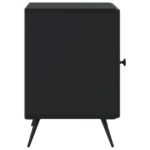 vidaXL Nočný stolík 2 pcs Čierna 43 x 34,5 x 50 cm Kompozitné drevo – Obrázok 6