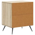 vidaXL Nočný stolík 2 pcs Dub sonoma 43 x 34,5 x 50 cm – Obrázok 7