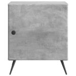 vidaXL Nočný stolík 2 pcs Betónovo sivá 43 x 34,5 x 50 cm – Obrázok 5