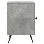 vidaXL Nočný stolík 2 pcs Betónovo sivá 43 x 34,5 x 50 cm – Obrázok 6