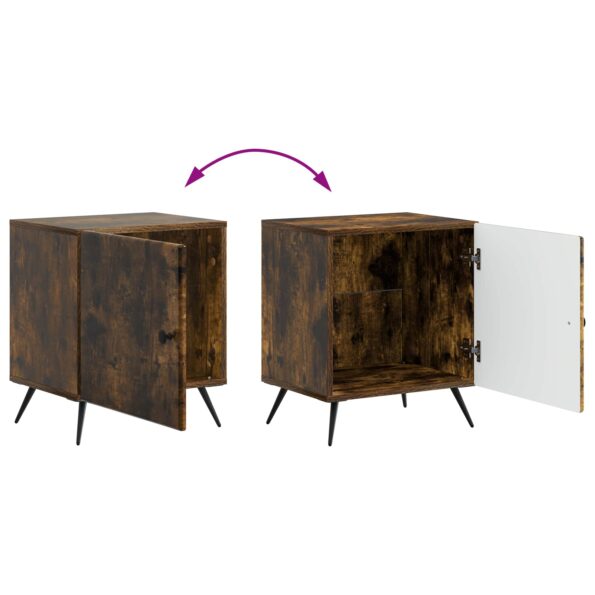 vidaXL Nočný stolík 2 pcs Dymový dub 43 x 34,5 x 50 cm – Obrázok 10