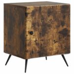 vidaXL Nočný stolík 2 pcs Dymový dub 43 x 34,5 x 50 cm – Obrázok 3
