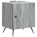 vidaXL Nočný stolík 2 pcs Sivá sonoma 43 x 34,5 x 50 cm – Obrázok 2