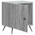 vidaXL Nočný stolík 2 pcs Sivá sonoma 43 x 34,5 x 50 cm – Obrázok 4