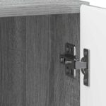 vidaXL Nočný stolík 2 pcs Sivá sonoma 43 x 34,5 x 50 cm – Obrázok 9