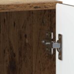 vidaXL Nočný stolík Staré drevo 43 x 34,5 x 50 cm Kompozitné drevo – Obrázok 8