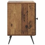 vidaXL Nočný stolík 2 pcs Staré drevo 43 x 34,5 x 50 cm – Obrázok 6