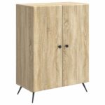 vidaXL Servírovacia skriňa Dub sonoma 66 x 34,5 x 90 cm – Obrázok 2