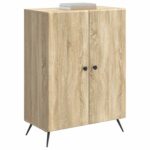 vidaXL Servírovacia skriňa Dub sonoma 66 x 34,5 x 90 cm – Obrázok 3