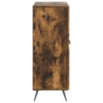 vidaXL Servírovacia skriňa Dymový dub 66 x 34,5 x 90 cm – Obrázok 7